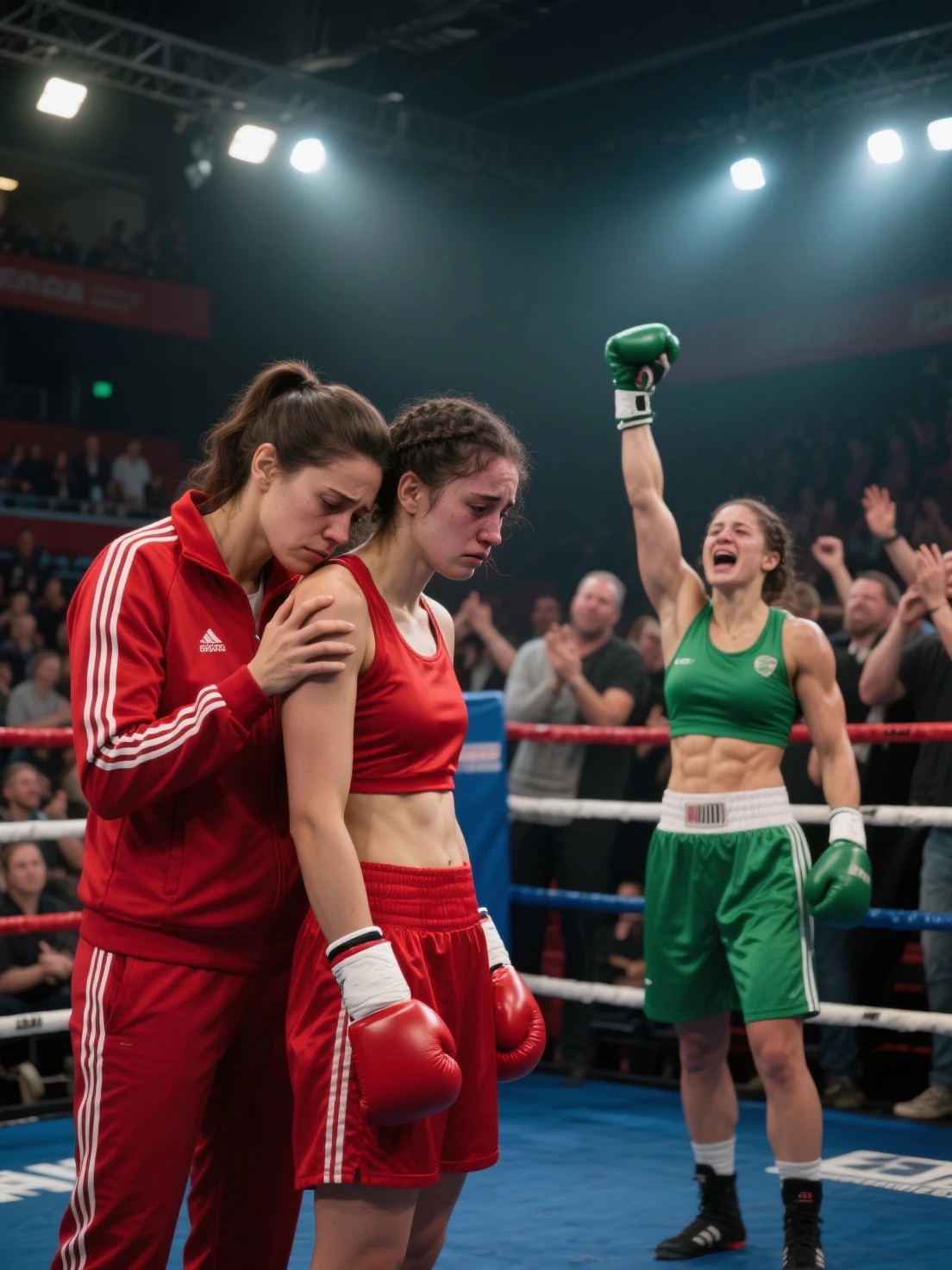 Professional graphic comparing gemstone quality with network standards