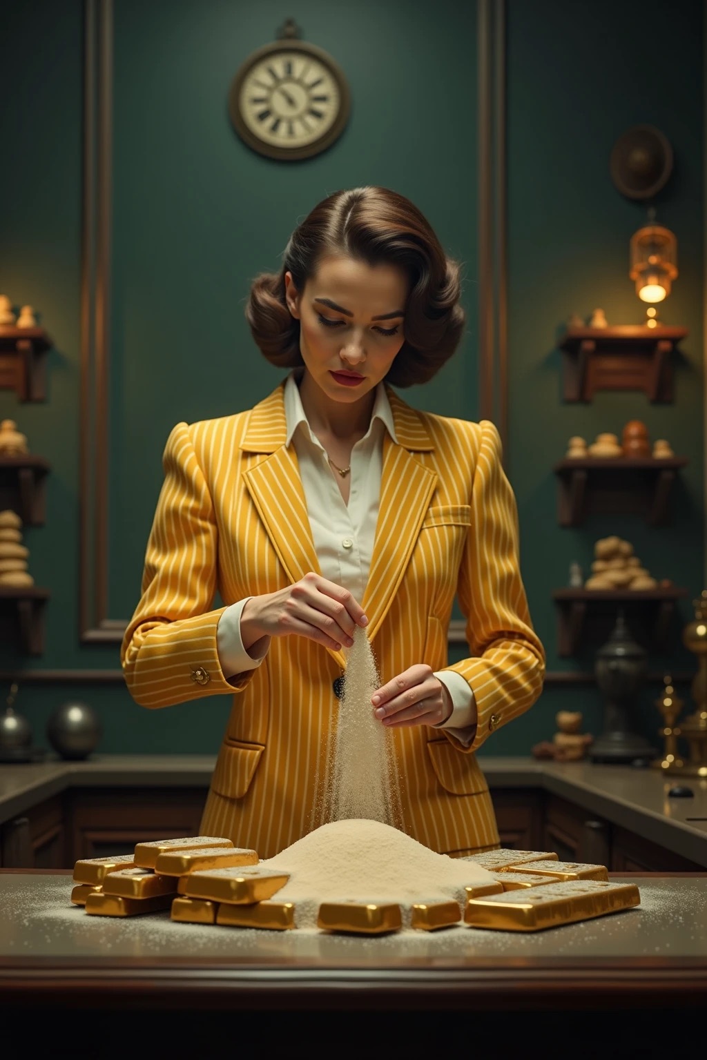 Professional graphic comparing gemstone quality with network standards